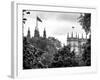 St James's Park with Flags Floating over the Rooftops of the Palace of Westminster - London-Philippe Hugonnard-Framed Photographic Print