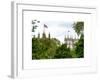 St James's Park with Flags Floating over the Rooftops of the Palace of Westminster - London-Philippe Hugonnard-Framed Art Print