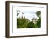 St James's Park with Flags Floating over the Rooftops of the Palace of Westminster - London-Philippe Hugonnard-Framed Art Print