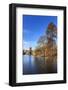 St. James's Park, with view across lake to Buckingham Palace, sunny late autumn, Whitehall, London,-Eleanor Scriven-Framed Photographic Print