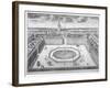 St James's Square from the South, London, 1754-Sutton Nicholls-Framed Giclee Print