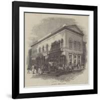 St James's Street Bazaar-null-Framed Giclee Print