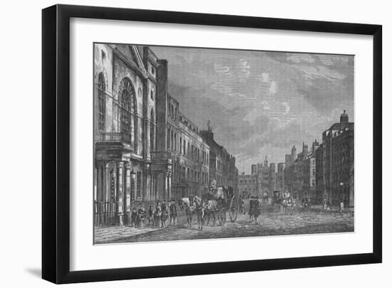 St James's Street, Westminster, London, in 1750, c1800 (1878)-Unknown-Framed Giclee Print