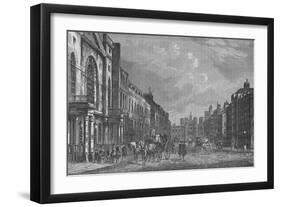 St James's Street, Westminster, London, in 1750, c1800 (1878)-Unknown-Framed Giclee Print