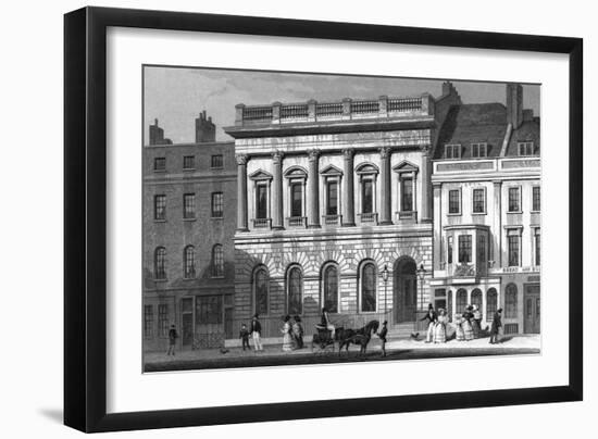 St James's Street-Thomas H Shepherd-Framed Art Print