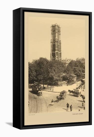 St. James's Tower-Helio E. Ledeley-Framed Stretched Canvas