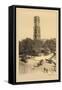 St. James's Tower-Helio E. Ledeley-Framed Stretched Canvas