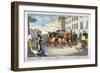 St James Street in an Uproar, or the Quack Artist and His Assailants, 1819-JL Marks-Framed Giclee Print