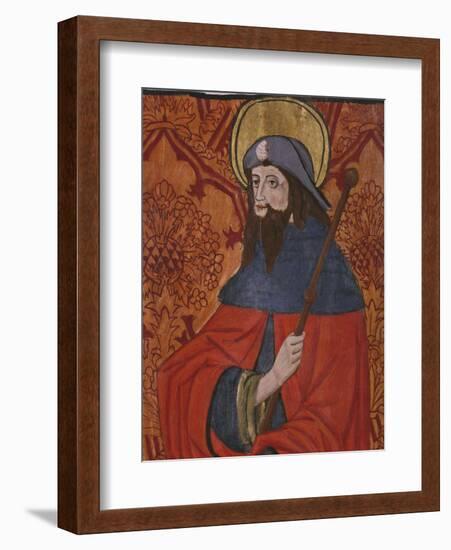 St. James the Great, Detail, Panel-Spanish School-Framed Giclee Print