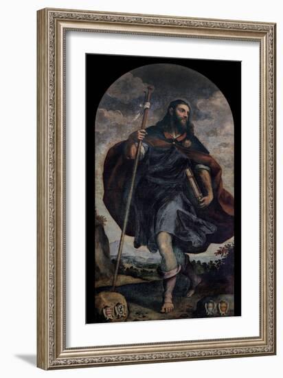 St. James the Greater-Jacopo Negretti-Framed Art Print