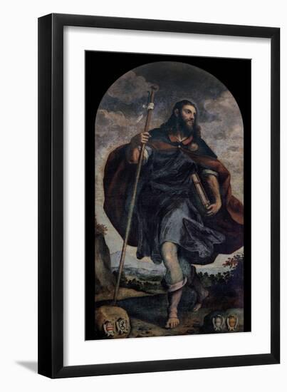 St. James the Greater-Jacopo Negretti-Framed Art Print