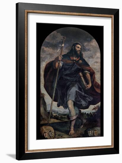 St. James the Greater-Jacopo Negretti-Framed Art Print