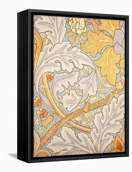 St James Wallpaper Design, 1881 (Colour Woodblock Print on Paper)-William Morris-Framed Stretched Canvas