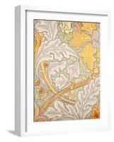 St James Wallpaper Design, 1881 (Colour Woodblock Print on Paper)-William Morris-Framed Giclee Print