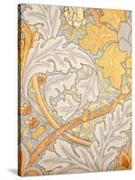 St James Wallpaper Design, 1881 (Colour Woodblock Print on Paper)-William Morris-Stretched Canvas