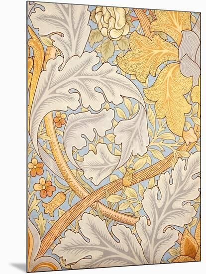 St James Wallpaper Design, 1881 (Colour Woodblock Print on Paper)-William Morris-Mounted Giclee Print