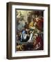 St. Januarius Visited in Prison by Proculus and Sosius-Francesco Solimena-Framed Giclee Print