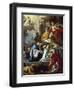 St. Januarius Visited in Prison by Proculus and Sosius-Francesco Solimena-Framed Giclee Print