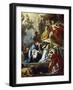 St. Januarius Visited in Prison by Proculus and Sosius-Francesco Solimena-Framed Giclee Print