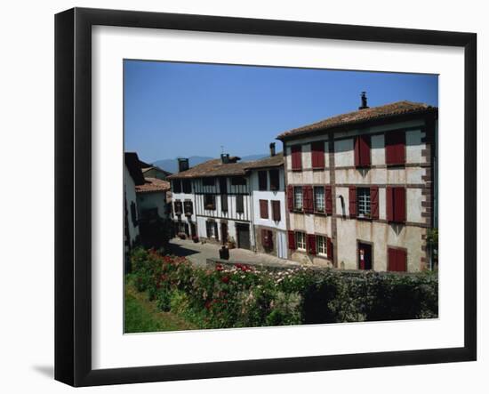 St. Jean Pied De Port, Pays Basque, Aquitaine, France, Europe-Nelly Boyd-Framed Photographic Print