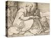 St. Jerome, 1513-Lucas van Leyden-Stretched Canvas