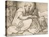 St. Jerome, 1513-Lucas van Leyden-Stretched Canvas