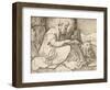 St. Jerome, 1513-Lucas van Leyden-Framed Giclee Print