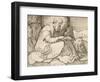 St. Jerome, 1513-Lucas van Leyden-Framed Giclee Print