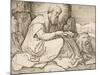 St. Jerome, 1513-Lucas van Leyden-Mounted Giclee Print