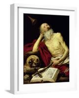 St. Jerome, 1643-Antonio Pereda y Salgado-Framed Giclee Print