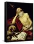 St. Jerome, 1643-Antonio Pereda y Salgado-Framed Stretched Canvas