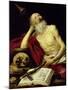 St. Jerome, 1643-Antonio Pereda y Salgado-Mounted Giclee Print