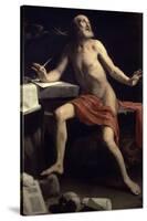 St. Jerome, 1657-1658-Cagnacci Guido-Stretched Canvas