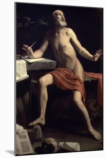 St. Jerome, 1657-1658-Cagnacci Guido-Mounted Giclee Print