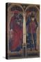 St Jerome and St Alexander, Side Compartment of Altarpiece of Santa Maria Delle Grazie-Vincenzo Foppa-Stretched Canvas