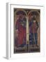 St Jerome and St Alexander, Side Compartment of Altarpiece of Santa Maria Delle Grazie-Vincenzo Foppa-Framed Giclee Print