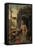 St. Jerome as a Penitent, C.1590-Jacopo Del Sellaio-Framed Stretched Canvas