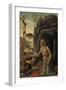 St. Jerome as a Penitent, C.1590-Jacopo Del Sellaio-Framed Giclee Print