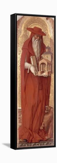 St.Jerome, circa 1476-Carlo Crivelli-Framed Stretched Canvas