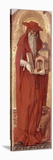 St.Jerome, circa 1476-Carlo Crivelli-Stretched Canvas