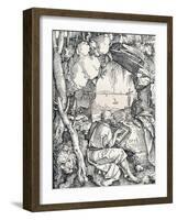 St Jerome in a Cave, 1512-Albrecht Dürer-Framed Giclee Print