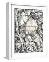 St Jerome in a Cave, 1512-Albrecht Dürer-Framed Giclee Print