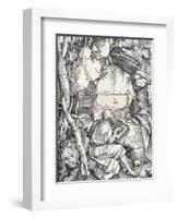 St Jerome in a Cave, 1512-Albrecht Dürer-Framed Giclee Print