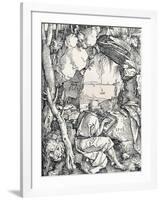 St Jerome in a Cave, 1512-Albrecht Dürer-Framed Giclee Print