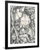 St Jerome in a Cave, 1512-Albrecht Dürer-Framed Giclee Print