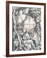 St Jerome in a Cave, 1512-Albrecht Dürer-Framed Giclee Print