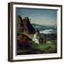 St. Jerome in a Landscape-Joachim Patenir-Framed Giclee Print