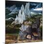 St. Jerome in a Rocky Landscape, c.1515-Joachim Patenier or Patinir-Mounted Giclee Print