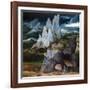 St. Jerome in a Rocky Landscape, c.1515-Joachim Patenier or Patinir-Framed Giclee Print