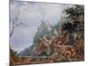 St Jerome in a Rocky Landscape, C1596-1639-Roelandt Savery-Mounted Giclee Print